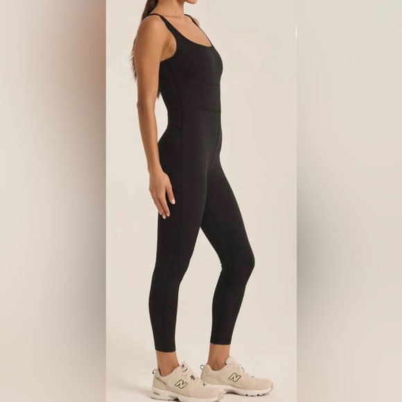 NWT Z Supply Line Up Black Jumpsuit XS - Picture 2 of 11